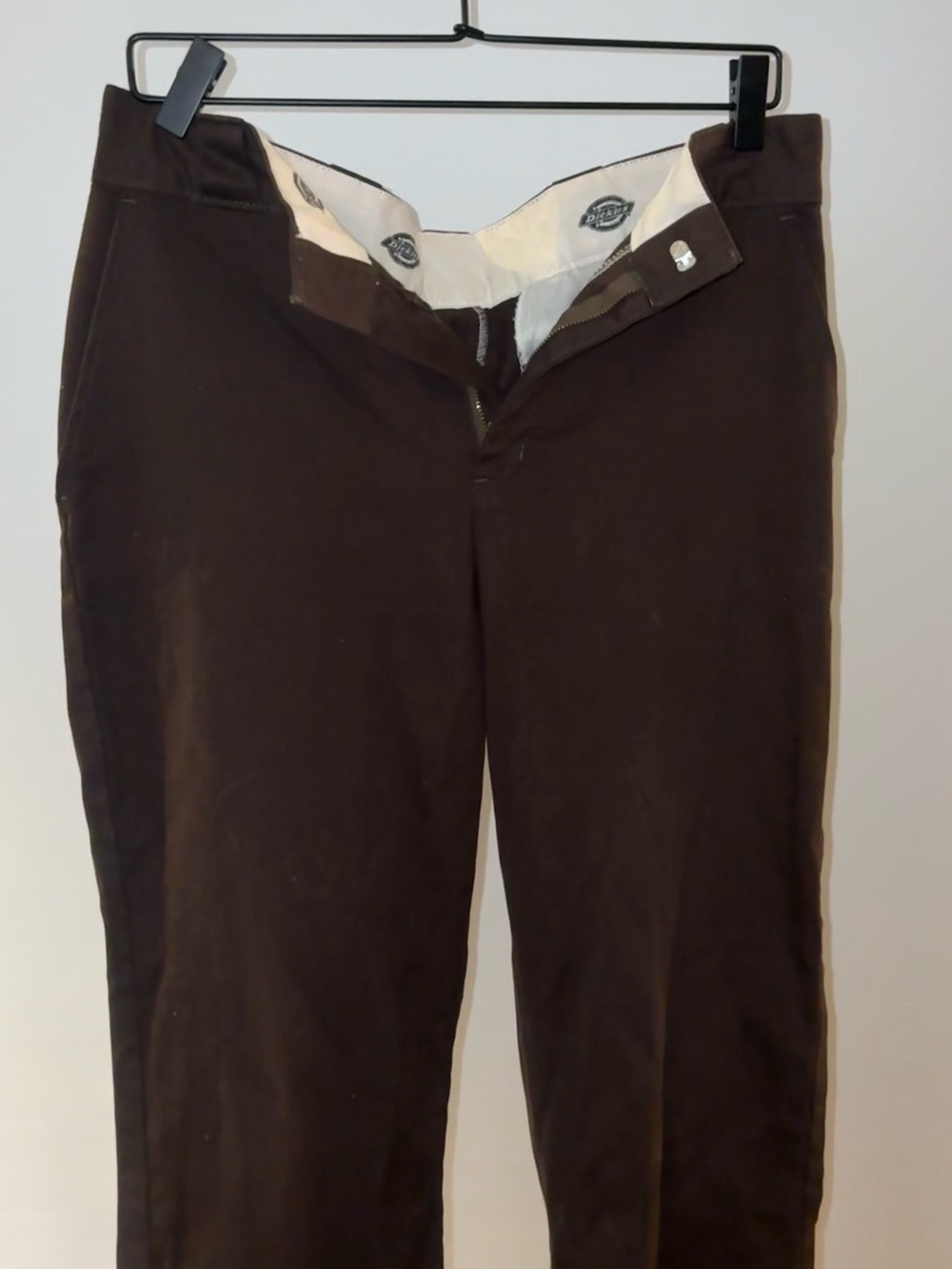 Dickies Men's Dark Brown Chino Pants